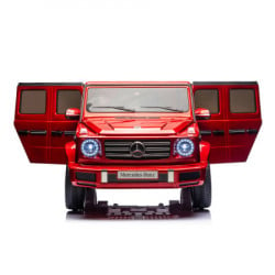 Dečiji auto na akumulator Mercedes Benz G500 model 289-1 metalik crvena - Img 3