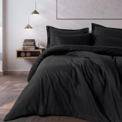 Dekordom Posteljina cb ranforce double - plaid - siyah ( 044197 )