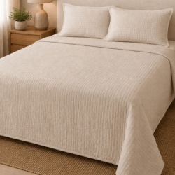Dekordom Prekrivač punto line 150x200 - beige ( 025810 )