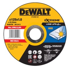 DeWalt DT43902 rezna ploča za Inox extreme 125 x 22,23 x 1,0 mm ( DT43902 )