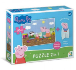 Dodo puzzle peppa prase sa figurom, drugari ( A066188 ) - Img 1