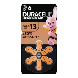 Duracell baterije za slušni aparat Aid 13 ( DUR-HA13/BP6 )