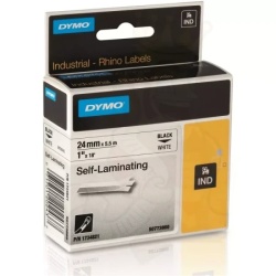 Dymo traka ind lam 24mmx5.5m, crna/belo ( dy1734821 )