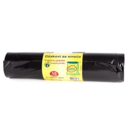 Džak za smeće tanji 220L 10/1 crne ( 14782 )