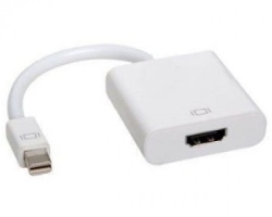 E-green Adapter mini dp (m)-hdmi (f) beli ( 44060 )