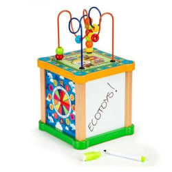 Eco toys drvena edukativna kocka mula sorter ( HM015473 ) - Img 2