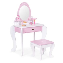 Eco Toys Veliki sto za šminkanje za decu pink ( 2950 )-3