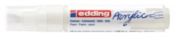 Edding akrilni marker E-5000 broad 5-10mm kosi vrh bela ( 12MA50A ) - Img 3