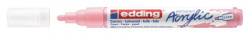 Edding akrilni marker E-5100 medium 2-3mm obli vrh nežno roze ( 12MA51IA ) - Img 1