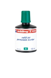 Edding T-100 Permanent mastilo 100ml zelena ( 08MM10F )