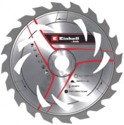 Einhell TCT rezni list 165x20x1,6mm T20 za tvrdo, meko drvo i pvc, Pribor za kružne testere TE-CS 18 Li/165 Li-Solo, TE-PS 165 ( 49584759 )