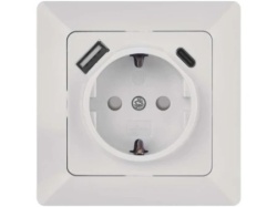 Emos a6000.5 razdelnici i utičnice Utičnica bela usb-a + usb-c ( 3726 )