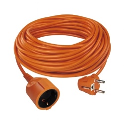 Emos Produžni kabl pvc narandžasti 1 šuko utičnica 30m p01230r ( 3634 )