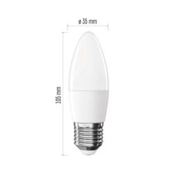 Emos zq4d13 Led sijalica classic candle 2,6w 350lm e27 nw  ( 3389 )-3