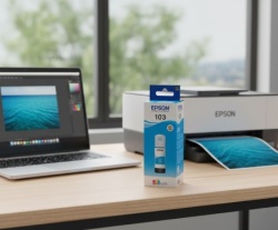 Epson 103 EcoTank cyan kertridž