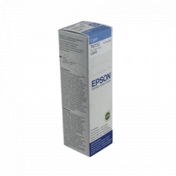 Epson T6732 EcoTank cyan ink bottle ( C13T67324A )  - Img 1