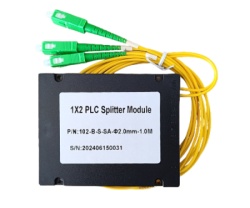 Exelink 1 x 2 optic splitters sc/apc abs PLC splitter ( exe069 )