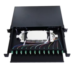  Exelink sa 12 konektora sc/apc za rek orman optički patch panel( exe077 )-2