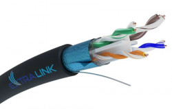 Extralink CAT6 FTP (F/UTP) v2 outdoor cable, kotur 305m ( 4570 ) - Img 1