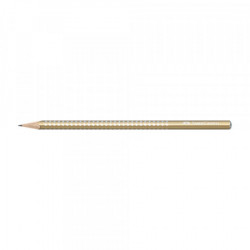 Faber Castell grafitna olovka grip HB sparkle 118214 pearl zlatna ( B206 )