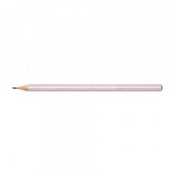 Faber Castell grafitna olovka grip HB sparkle 118261 rose metallic ( 5557 )