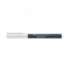 Faber Castell permanent marker creative beli 1,5mm 160701 ( F394 )  - Img 3