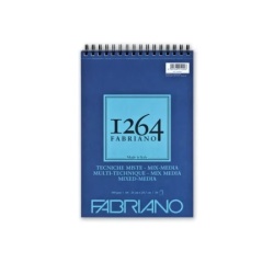 Fabriano 1264 mixmedia blok sa spiralom a4 300g 30 lista ( 190001 )