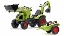Falk Toys Traktor na pedale sa prikolicom i kašikom 1010y - Img 2