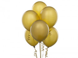 Festo, baloni chrome, zlatna, 50K ( 710630 ) - Img 1