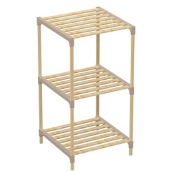 Fixwood Drvena polica multifunkcinalna-3 nivoa ( FIX-2013-3 )