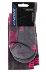 Force čarape polar, sivo-pink s-m/36-41(merino) ( 9009158 ) - Img 3
