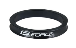 Force podloška a-head viljuške, anodizirana, 1 1/8'' 5mm aluminijum, crni ( 15580 )