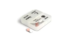 Fortuna VES029 Dozator za lekove za 1 dan kockasti (4 x 1 pregrada) ( VES029 )