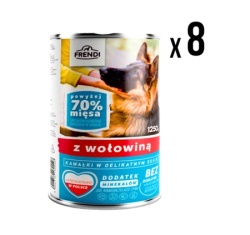 Frendi konzerva za pse govedina 1.250g x8 komada ( 5743 )
