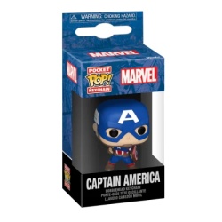 Funko Funko POP! Keychain: Marvel New Classics - Captain America ( 063518 ) -2