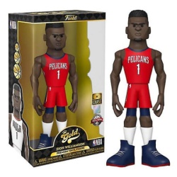 Funko Gold 12" NBA: Pelicans - Zion Williamson (Homeuni) ( 058429 )