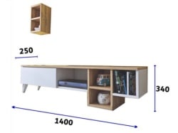 Futrix Tv komoda Akacia ( 34122 ) -2