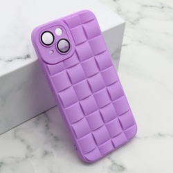 Futrola 3d wall za iphone 14 ljubicasta ( 22851 )