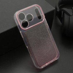 Futrola ombre glitter za iphone 17 pro (6.3) roze ( F124974 )
