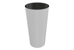 Gardino saksija finesa okrugla 30x57 bela ( 13130 )
