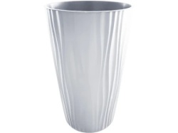 Gardino saksija sahara visoka Fi28xh50cm bela ( 34352 )