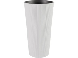 Gardino-saksija wave visoka 30x57h bela ( 15390 )