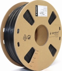 Gembird 3DP-ASA1.75-01-BK ASA filament, 1.75 mm, 1kg Black