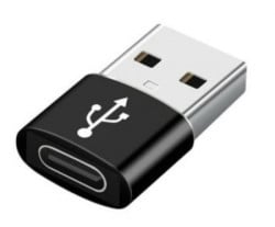 Gembird A-USB2-AMCF-02 USB AM to Type-C female adapter, black (ALT.CCP-USB3-AMCM-0M) FO - Img 4