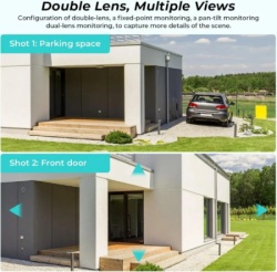 Gembird CAM-IP6MP-EP11-QQ GMB kamera 6 mpix microSD iCSee xmeye pro app Two-way voice PTZ ip66, 2.8mm+3.6mm-3