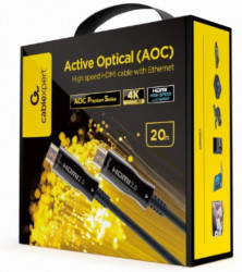 Gembird CCBP-HDMI-AOC-20M-02 active optical (AOC) High speed HDMI cable with ethernet premium 20m - Img 2