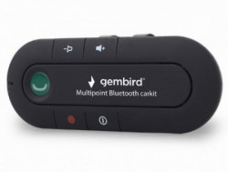 Gembird handsfree zvucnik - spikerfon za auto, multipoint bluetooth carkit BTCC-03 - Img 1