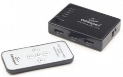 Gembird HDMI interface SWITCH, 5ports, remote DSW-HDMI-53 - Img 1