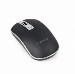 Gembird MUS-4B-06-BS optical mouse, USB, black/silver - Img 3