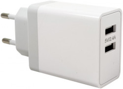 Gembird NPA-AC26 punjac za telefone i tablete 2x5v/24A+1A 12W +micro USB DATA kabl 1M (271) - Img 1